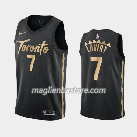Maglia NBA Toronto Raptors Kyle Lowry 7 Nike 2019-20 City Edition Swingman - Uomo
